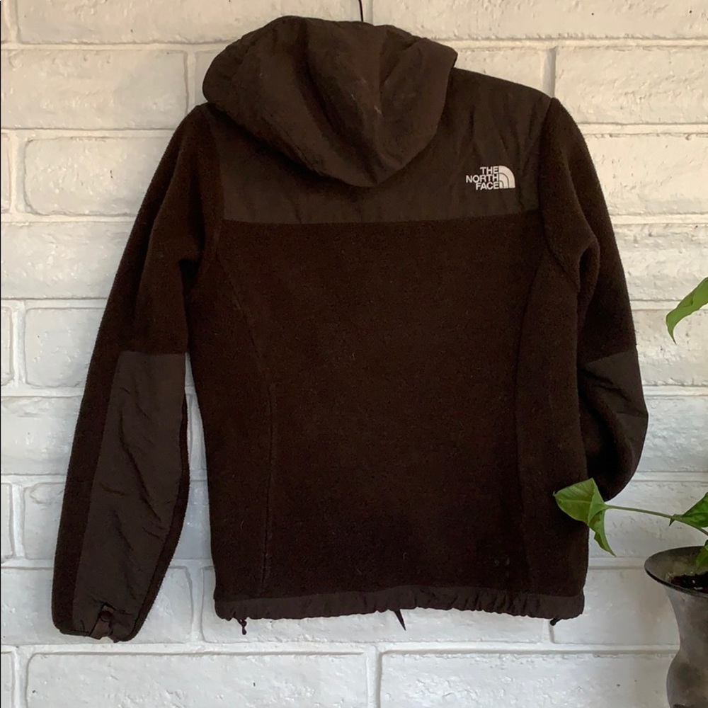 NORTH FACE - Brown Fleece with Hood - Picture 5 of 5